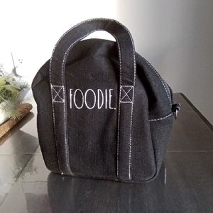 NEW🌈 Rae Dunn Linen Lunch Tote Insulated